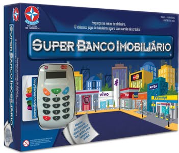 Consumoterapia: Banco Imobiliário com máquina para cartão 
