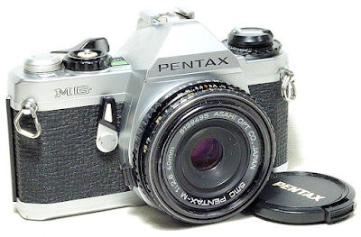Pentax MG 35mm SLR Film Camera Kit #871