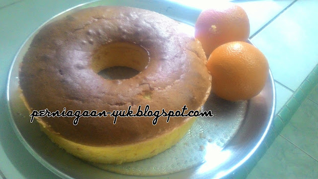 Resepi Sicilian Orange Cake