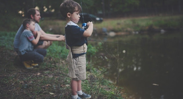 Image: Father and Sons Fishing, by Pexels on Pixabay