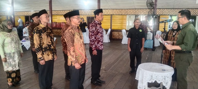 Bupati Kukuhkan Pengurus Paguyuban Warga Jawa MKJ Kabupaten Natuna Periode 2023-2028