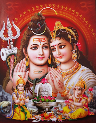 god shiva parvathi images