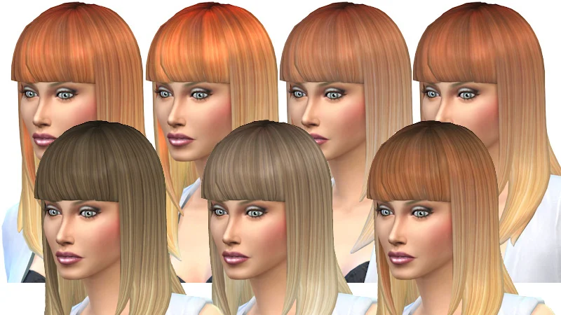 The Sims 4 Hair