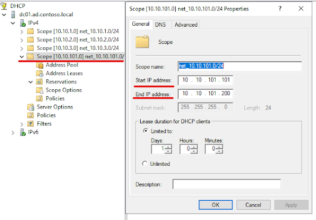 02 - DHCP Scope Configuration