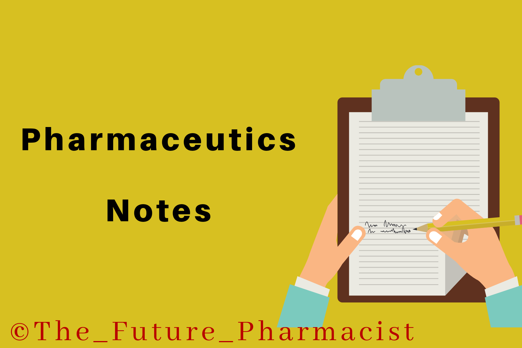 Pharmaceutics Best notes for University exam,GPAT,NIPER,RRB and DI exam