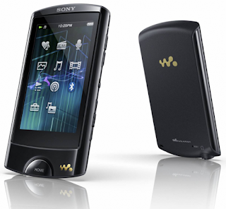 Sony NWZ-A860 Walkman With 2.8 inci WQVGA Touchscreen