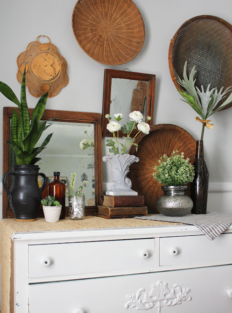 Thrift the look-recreate decor with thrift store finds