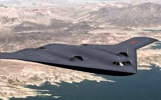 Future Chinese H-20 stealth bomber