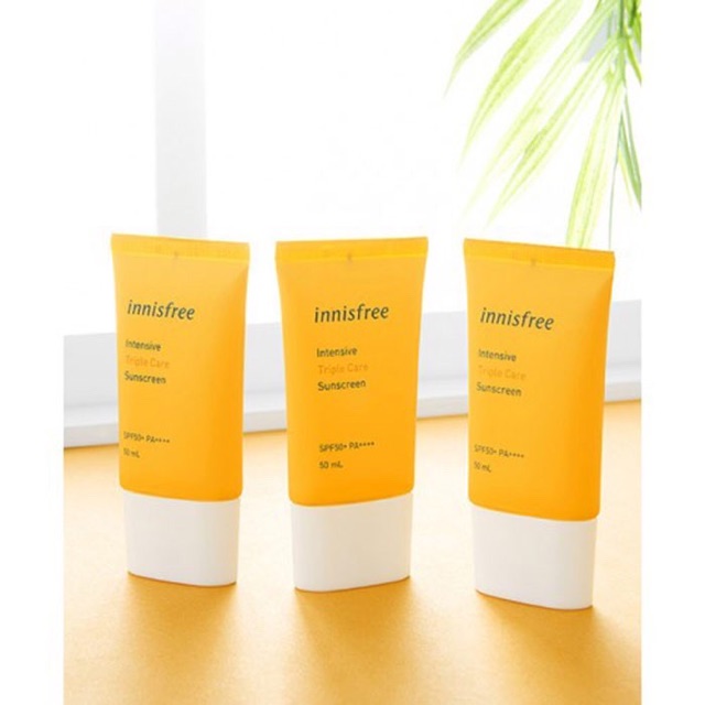 [MẪU MỚI] Kem Chống Nắng Innisfree triple care SPF50+ PA++++ 50ml