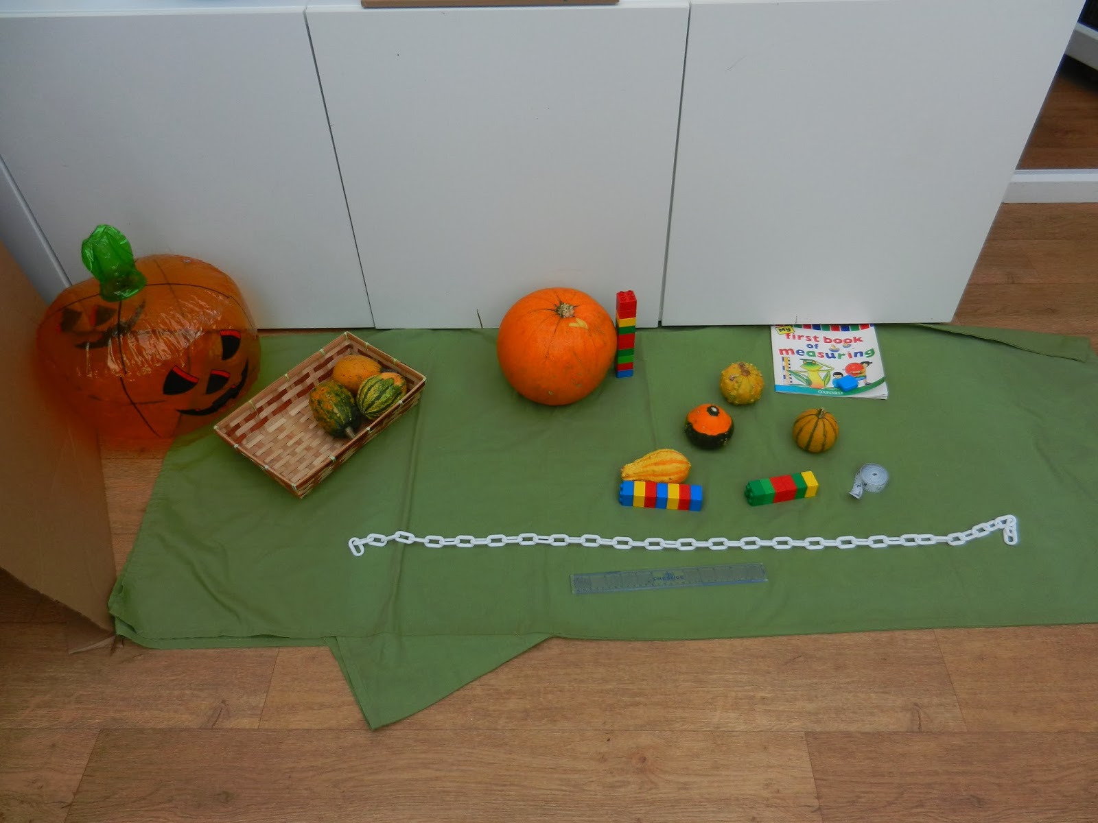Worms Eye View EARLY YEARS  HALLOWEEN  MEASURING ACTIVITY 