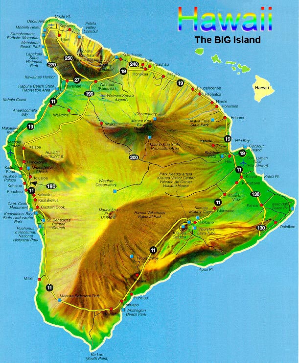 maps of hawaiian islands. Hawaii