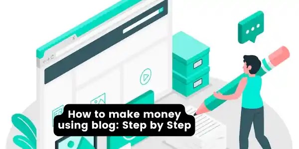 earn money from blogging is to display ads