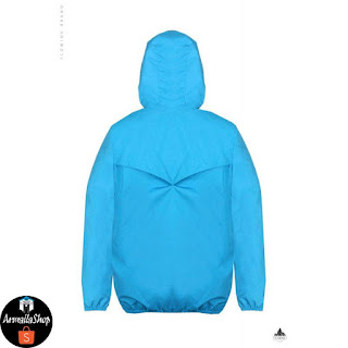 Flowink HASKEY BLUE HIMALAYA TURKISH JAKET Gunung 100 % Polyfiber JAKET COWOK PETUALANG 75% Windproof