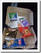 Breakfast on bus