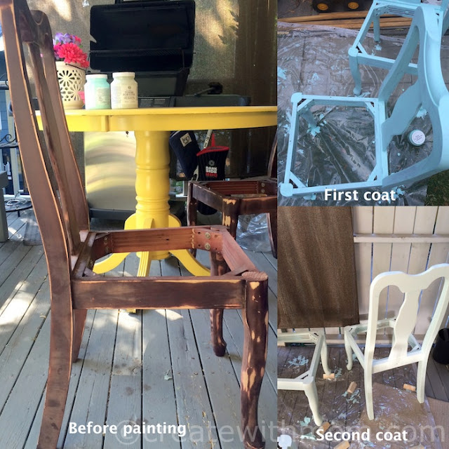 Upcycled Dinning Set for the Patio