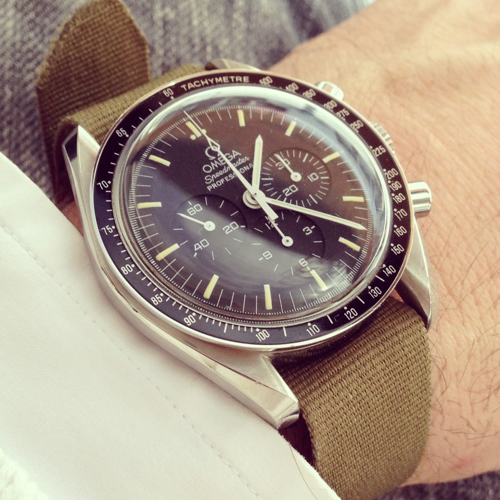 VINTAGE OMEGA SPEEDMASTER MAN-ON-THE-MOON CIRCA 1994, ST.145.0022