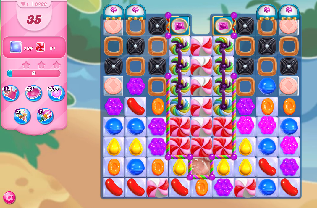 Candy Crush Saga level 9739