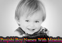 Punjabi Boy Names With Meaning