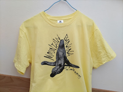 ザ・クロマニヨンズ ツアー「マウンテン・バナナ 2023」グッズ　黄色いTシャツ