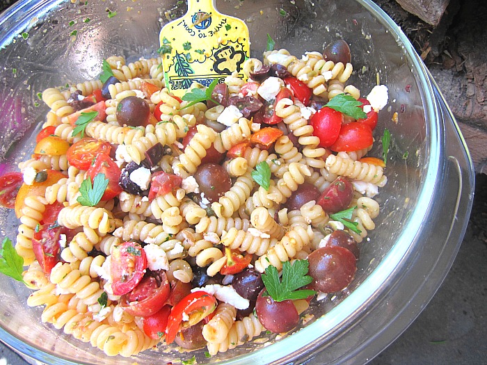 Ina S Tomato Pasta Salad W Sundried Tomato Vinaigrette Feta