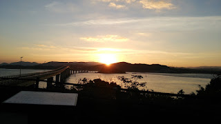 角島灯りの公園から