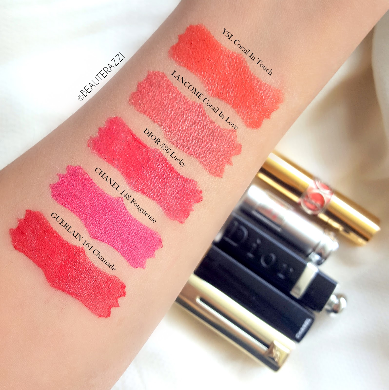 5 Luxury Lipsticks That Everyone Needs (swatches)