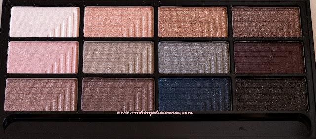 Freedom Makeup London Pro 12 Romance And Jewels Eyeshadow Palette Review, Swatches, Photos and EOTD