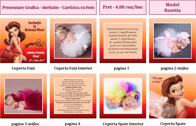 invitatii botez carticele