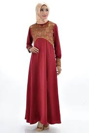 long dress kebaya modern remaja