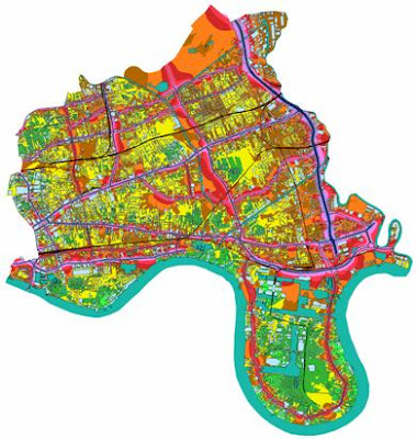 Tower Hamlets Map Region Political