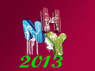 2013 New years Wallpapers Card collection