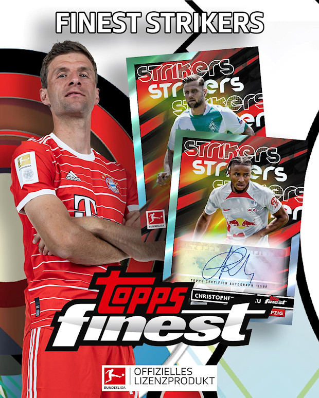 2022-23 Topps Finest Bundesliga Checklist, Set Info, Boxes, Date