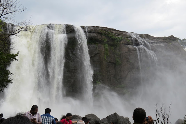 Athirapally Waterfall - Bottom View