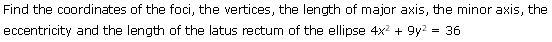 Solutions Class 11 Maths Chapter-11 (Conic Sections)