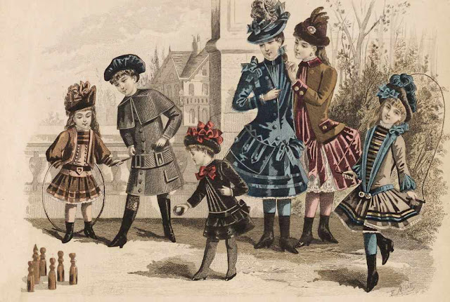 детская одежда 19 века