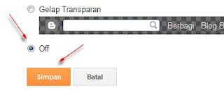 Cara Terbaru Menghilangkan Navbar Blogger