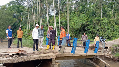 Cepat Tanggap, Bupati Safaruddin Kunjungi Lokasi Bencana di 2 Tempat Berbeda