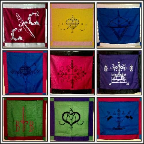 Vodou Spiritual Ceremonial Clothes Pauelos Fulas