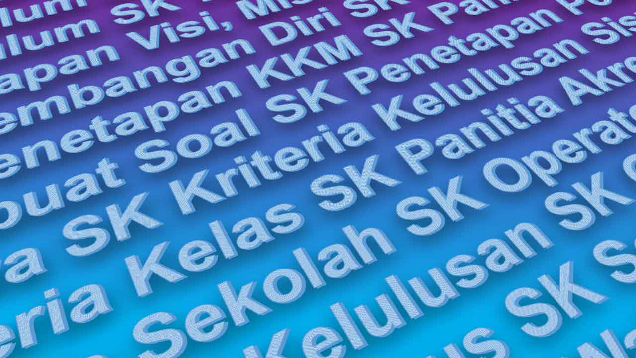 Contoh SK Panitia Akreditasi Format Word