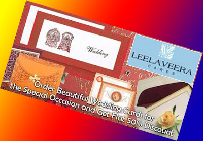 Flat 50% Discount on a variety of Exquisite Wedding Cards in Leelaveera,  Borivali W at Mumbai