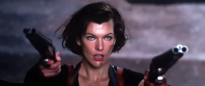 Screen Shot Of Resident Evil 5: Retribution (2012) Dual Audio Movie 300MB small Size PC Movie