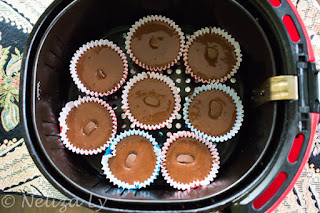 Airfryer Chocolate cupcake