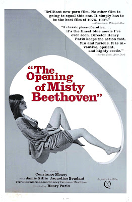 The opening of Misty Beethoven plakat filmu erotycznego