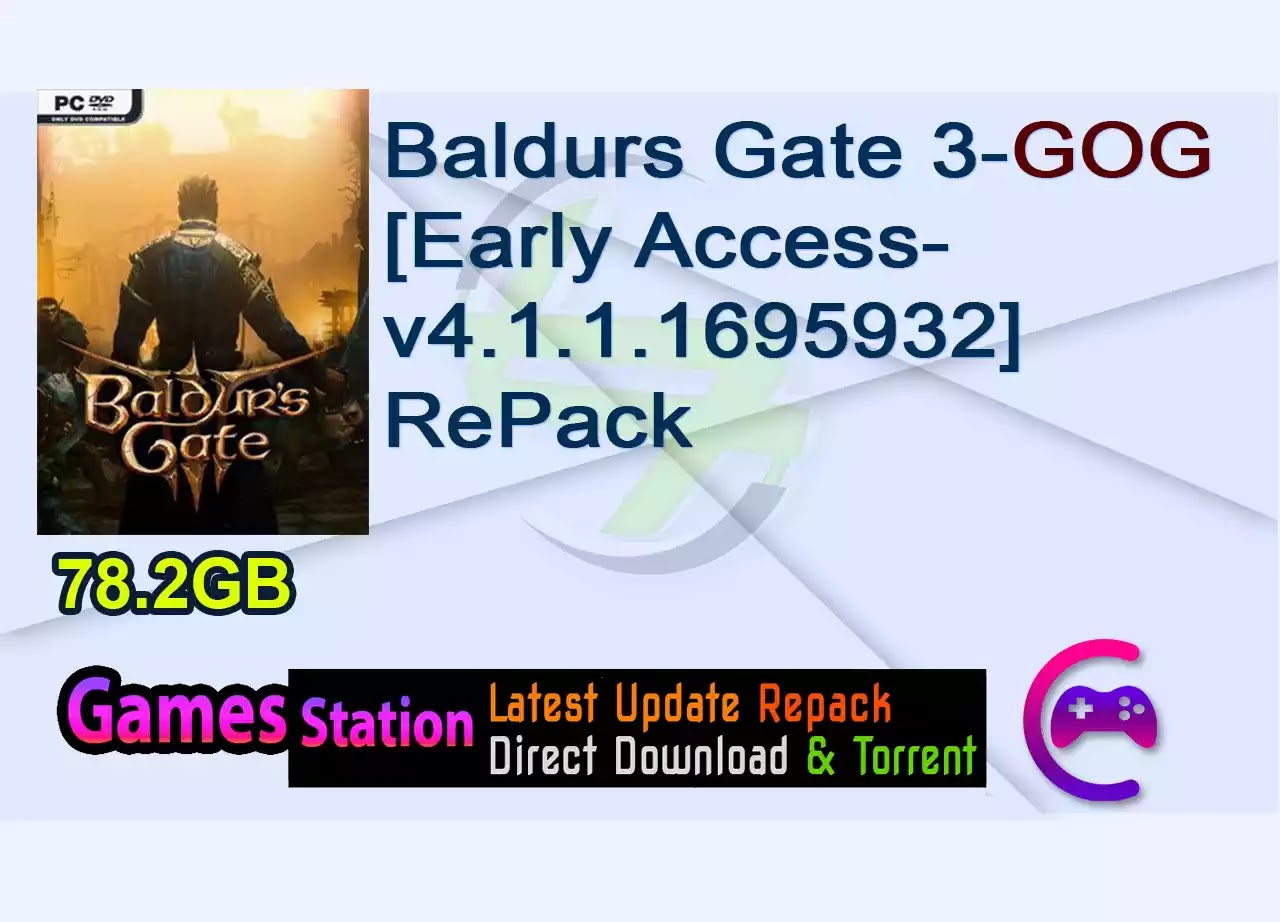 Baldurs Gate 3-GOG [Early Access-v4.1.1.1695932]RePack