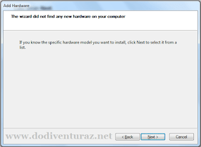 Tutorial Cara Install Loopback Adapter di Windows 7