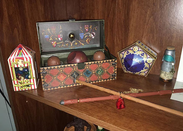 Pais se inspiram no universo de Harry Potter para decorar o quarto do Bebê