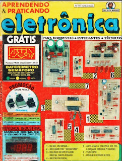 Download Revista Aprendendo e Praticando Eletrônica Vol 50 Ou Dá ou Desce..., Baterimetro "Semáforo", Relogio Despertador Digital Simplicado, Bastão Musical, Anti-Multa (Alerta De Velocidade Máxima P/Carro), Vuscopio, Módulo Divisor Ativo