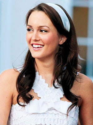 Leighton Meester as bitchy Blair Waldorf: Big, Beautiful Curls