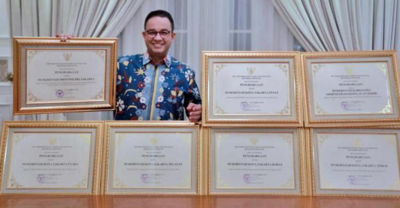 Pecah Rekor! Anies Raih WTP 5 Kali Berturut-turut, Capaian Yang Tak Pernah Diraih Jokowi Apalagi Ahok