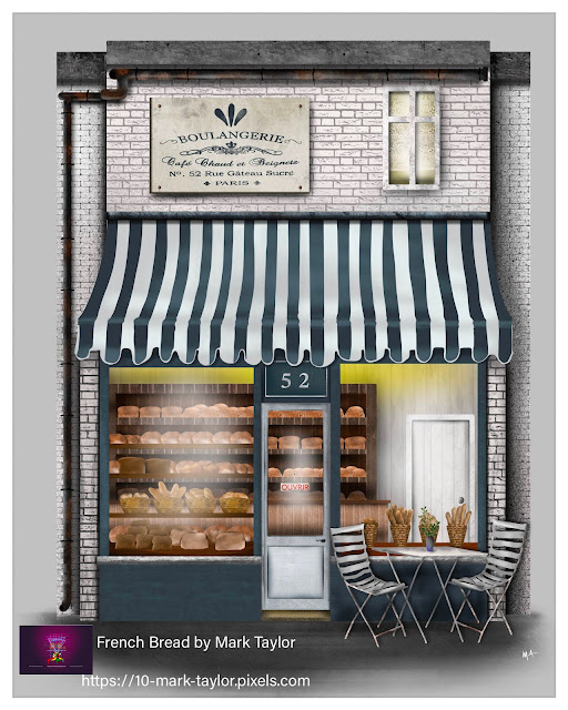 French Bakery art print by Mark Taylor